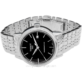 TISSOT CARSON AUTOMATIC GENT T085.407.11.051.00 Silver Dial Black Stainless Steel